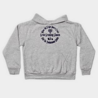 Haunted Lyrics Kids Hoodie